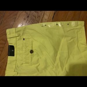 Tommy Hilfiger lemon yellow shorts